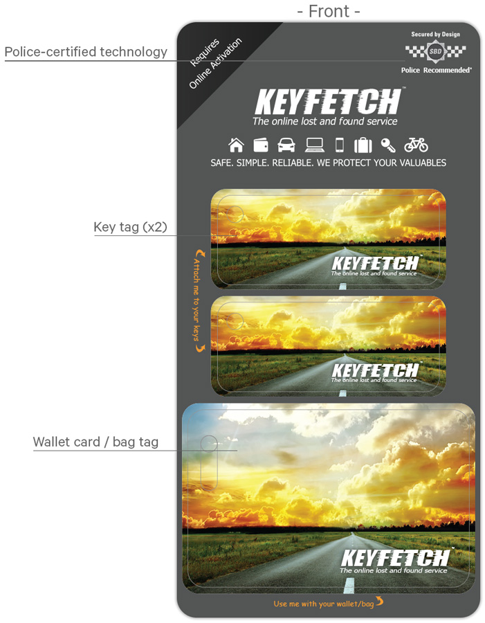 Keyfetch Pack - Front